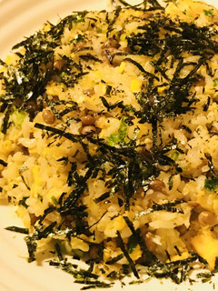 まぜこみ★納豆&ねぎチャーハン-レシピのメイン写真