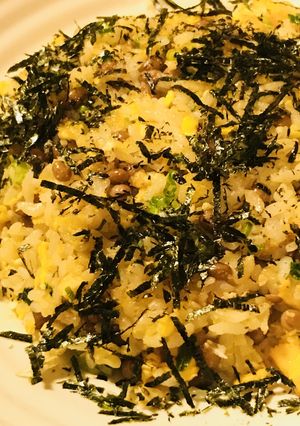 まぜこみ★納豆＆ねぎチャーハン-レシピのメイン写真
