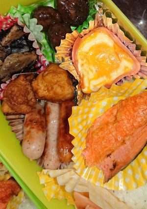 ハムカップのめんたいチーズマヨ焼き-レシピのメイン写真