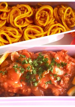 ＪK絶賛☆ナポリタン巻き巻き弁当♡-レシピのメイン写真