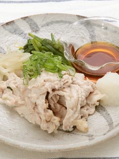 ほうれん草と豚肉の蒸しサラダ-レシピのメイン写真