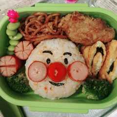 アンパンマンキャラ弁-レシピのメイン写真