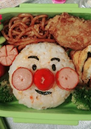 アンパンマンキャラ弁-レシピのメイン写真