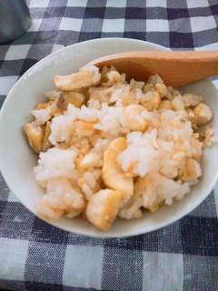 簡単!美味しい栗ごはん-レシピのメイン写真