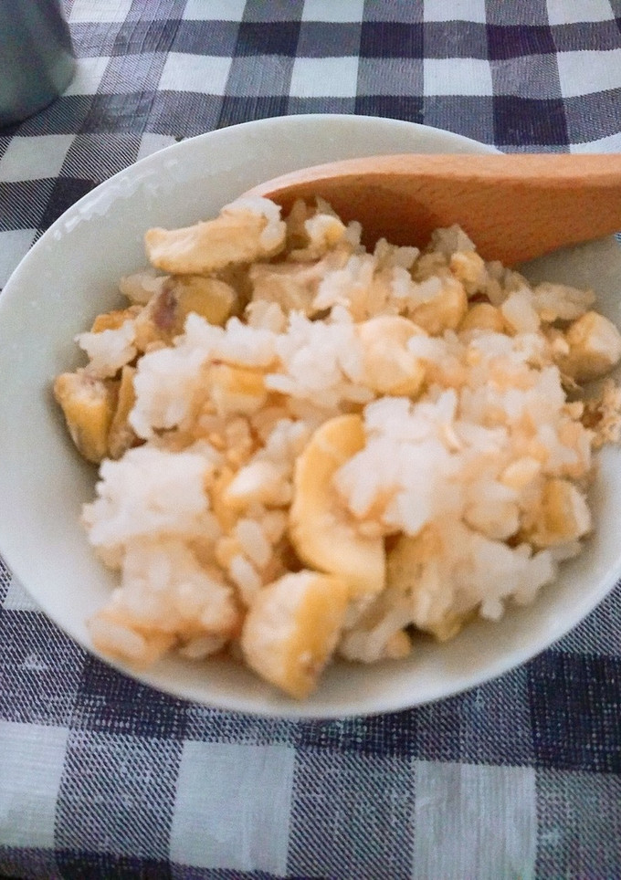 簡単！美味しい栗ごはん-レシピのメイン写真