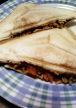 リサイクル　大好き♪ホットサンド　-レシピのメイン写真
