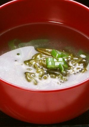 簡単めかぶスープ-レシピのメイン写真