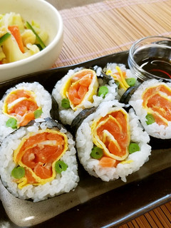 お花巻き(健康食)-レシピのメイン写真