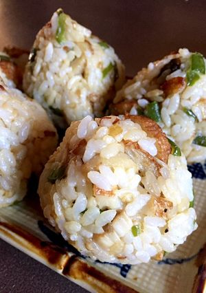 残りごはんで 野菜も食べようおにぎり-レシピのメイン写真