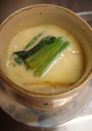お出汁がおいしい　茶碗蒸し♪-レシピのメイン写真
