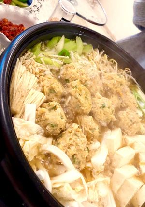 ピリ辛!香味塩 鍋スープ-レシピのメイン写真