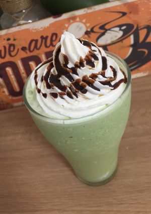 材料4つ! 簡単抹茶フラッペ!-レシピのメイン写真