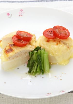 かぶのとろとろチーズ焼き-レシピのメイン写真