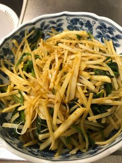 じゃがいもとほうれん草のカレーおひたし-レシピのメイン写真