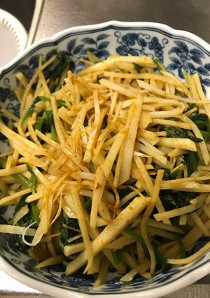 じゃがいもとほうれん草のカレーおひたし-レシピのメイン写真