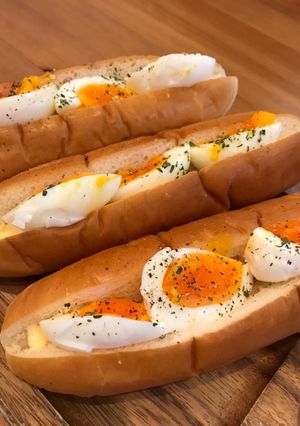 ズボラなたまごパン無駄なし簡単ランチ♡-レシピのメイン写真