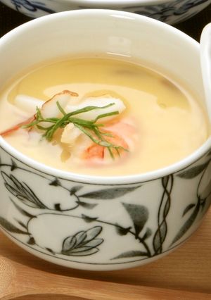 豆乳茶碗蒸し-レシピのメイン写真