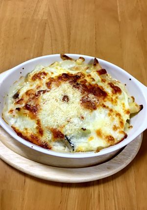 大人の給食☆鮭とたまごのグラタン-レシピのメイン写真