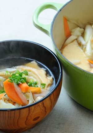 八戸せんべい汁-レシピのメイン写真