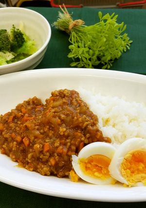 キーマカレー（健康食）-レシピのメイン写真