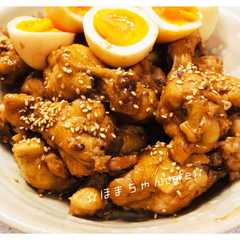 รูปของ 簡単☆手羽元☆甘酢さっぱり煮