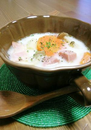 スパムのミルクスープ-レシピのメイン写真