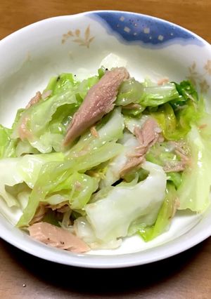 シャキシャキキャベツのシーチキン和え-レシピのメイン写真