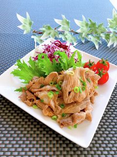 簡単・ヘルシー★豚肉のにんにく醤油炒め-レシピのメイン写真