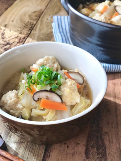 醤油こうじで作る鶏団子汁鍋-レシピのメイン写真