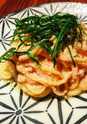 簡単！明太子のクリームパスタ-レシピのメイン写真