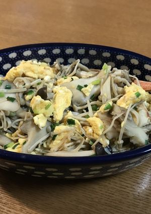 色々きのこと玉子炒め-レシピのメイン写真
