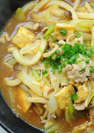ネギたっぷりカレーうどん-レシピのメイン写真