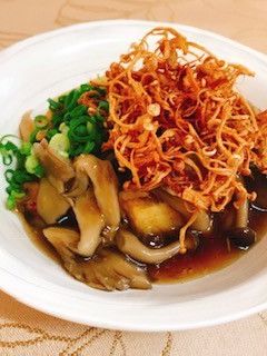 揚げ出し豆腐きのこ餡かけ-レシピのメイン写真