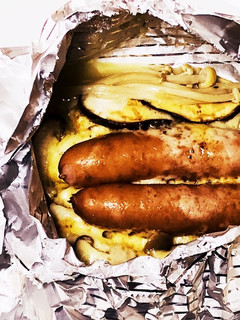 ソーセージとキノコのホイル焼き-レシピのメイン写真
