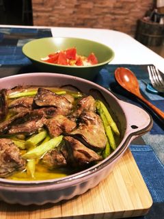 鳥レバーのアヒージョ-レシピのメイン写真
