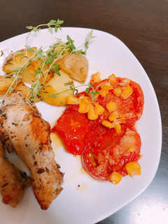 トースターで焼くだけ!簡単!焼きトマト-レシピのメイン写真