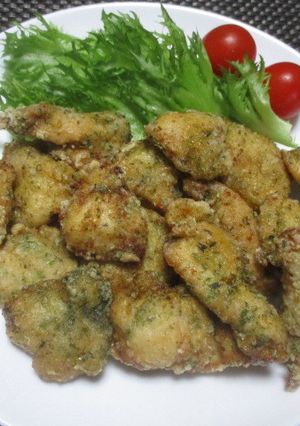 ✿鶏胸肉の唐揚げ✿生姜青のり風味-レシピのメイン写真