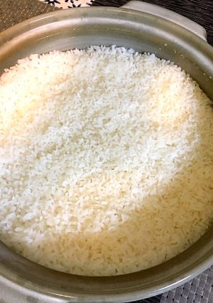 大きな土鍋でご飯-レシピのメイン写真