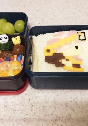 スーパーマリオ キノピオ隊長弁当-レシピのメイン写真