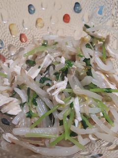 材料3つ!もやしと豆苗の和え物-レシピのメイン写真