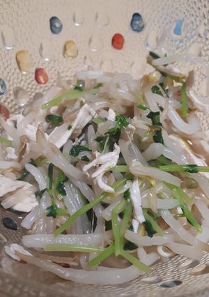 材料3つ！もやしと豆苗の和え物-レシピのメイン写真