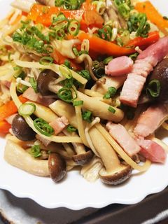 人参の甘みアップ☆キノコ和風パスタ☆-レシピのメイン写真
