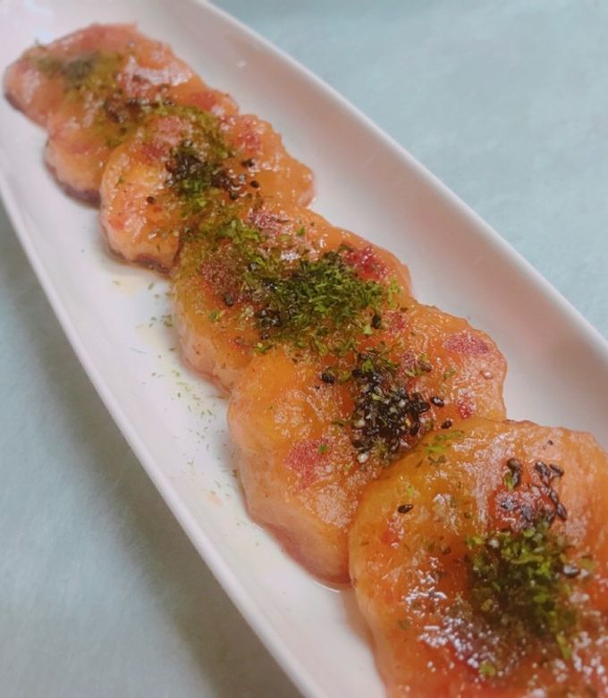 混ぜて焼く！かぼちゃ もち by かっちゃん杉 【クックパッド】 簡単