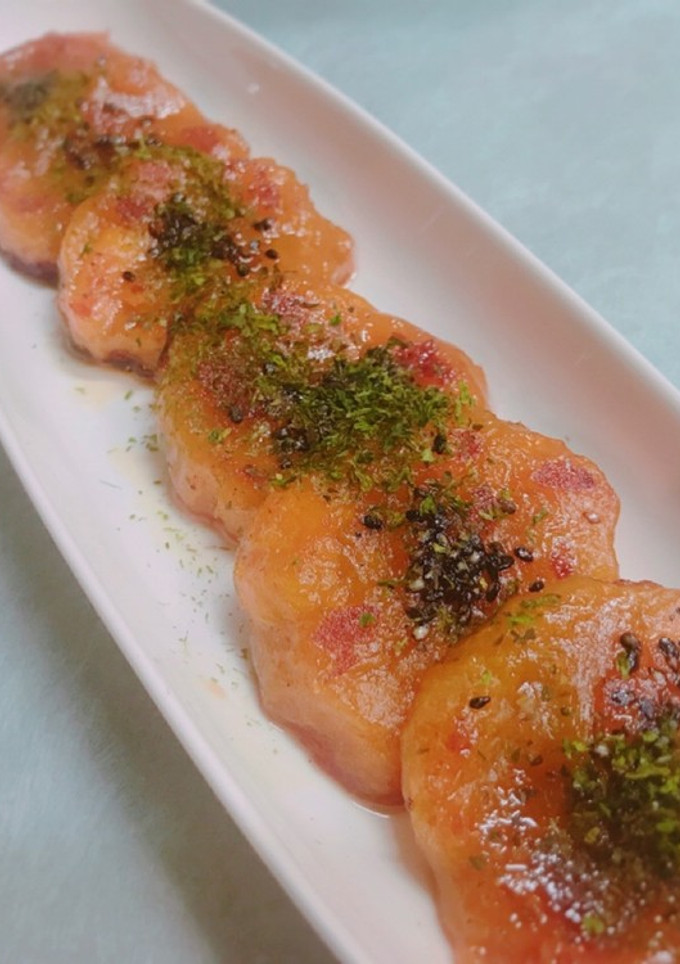 混ぜて焼く！かぼちゃ もち-レシピのメイン写真