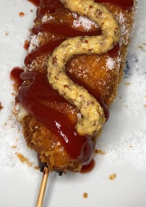韓国 アメリカンドッグ チーズ ハットグ-レシピのメイン写真