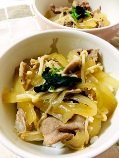 時短☆簡単☆我が家の豚丼-レシピのメイン写真