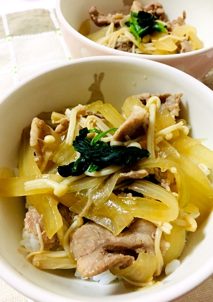 時短☆簡単☆我が家の豚丼-レシピのメイン写真