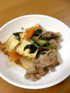 豚肉とかぶの炒め煮-レシピのメイン写真