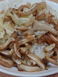 豚軟骨とキャベツの簡単炒め-レシピのメイン写真