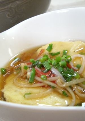 中華風☆卵豆腐の甘酢あんかけ-レシピのメイン写真